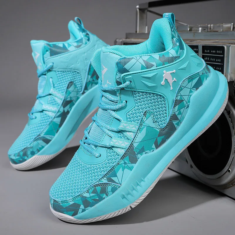 

New Fashion Basketball Shoes High Quality Boy Street Sport Shoes Men Trainers Outdoor Comfortable Designer Basketball Sneakers