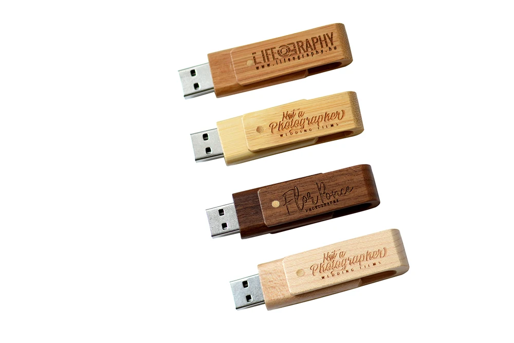 JASTER Горячая USB2.0 дерево вращения флэш-накопитель USB 4 ГБ 8 ГБ 16 ГБ 32 ГБ 64 ГБ флеш-накопитель Свадебная памятная U диск