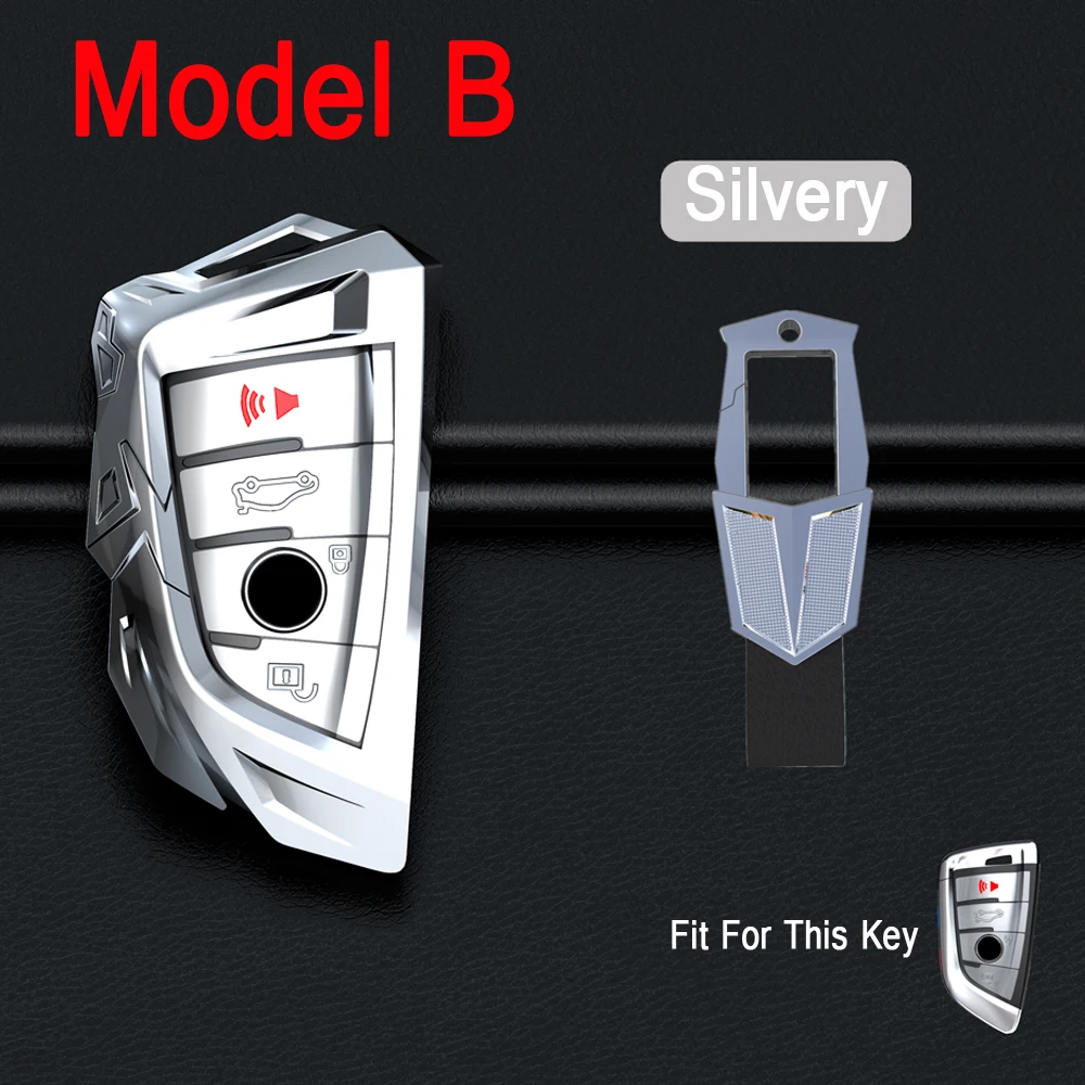 

Fashion Zinc Alloy Car Remote Key Case Cover For BMW 1 2 3 4 5 6 7 Series X1 X3 X4 X5 X6 F30 F34 F10 F07 F20 G30 F15 F16