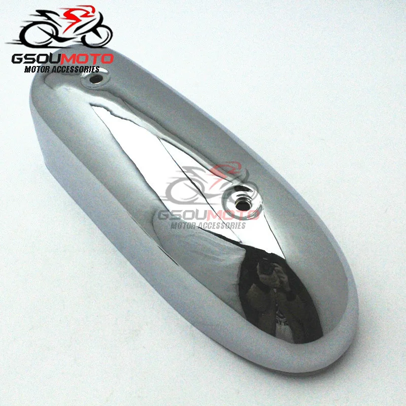 1 шт. хромированный чехол для автомобильного фильтра мотоцикла защитный HONDA Magna VF