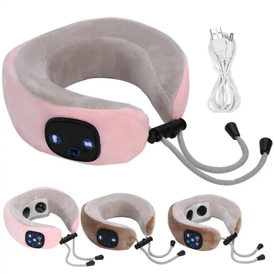 

Electric Neck Massager Shaped Pillow Shoulder Cervical Vertebra Relieve Fatigue Massager