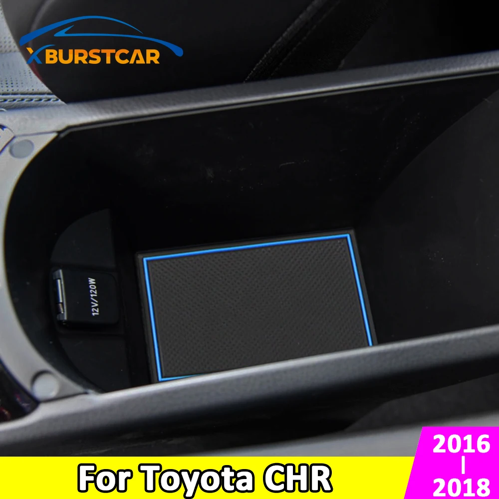 Xburstcar для Toyota C-HR CHR C HR 2016 2017 2018 Противоскользящий резиновый декоративный - Цена: 793.56