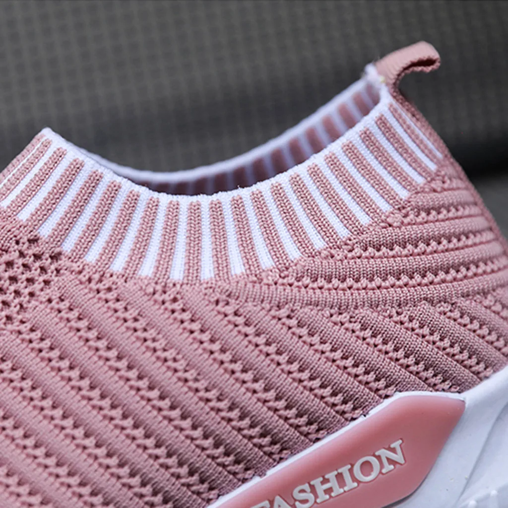 Tenis feminino Женская легкая Воздухопроницаемая сетчатая уличная спортивная обувь