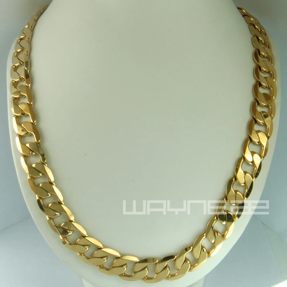 

12mm Band Width Men Trendy Chains Necklace N231