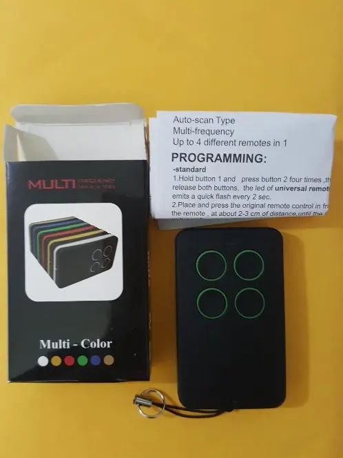 Дубликатор с дистанционным управлением для гаражных дверей фиксированный код и