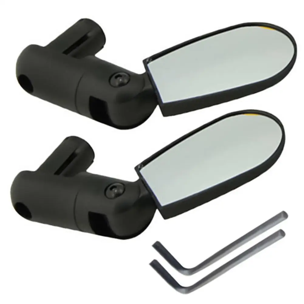 

2Pcs Adjustable Left Right Mirrors Mountain Bike Cycling Handlebar End Rear view Mirror for Bike MTB Bicycle Cycling Accessories