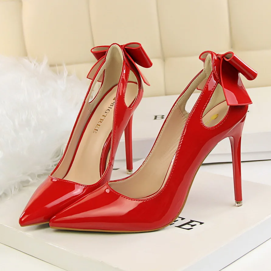 Новинка 2021 года Роскошные женские свадебные туфли-лодочки на высоком каблуке 10