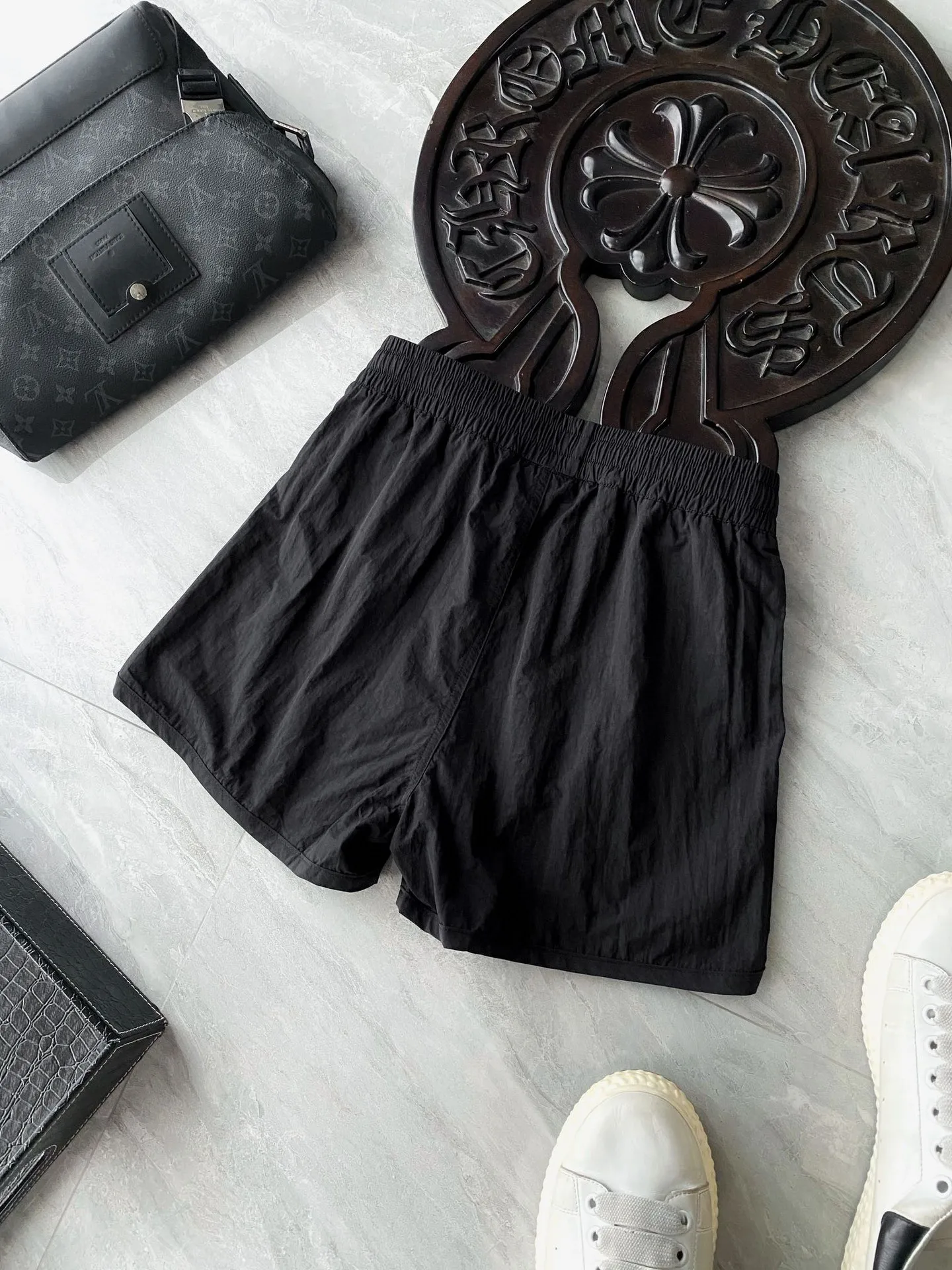 

2021 Summer New AMI Red Love Tide Brand Couple Shorts Casual Loose Men And Women Same Style Woven Shorts