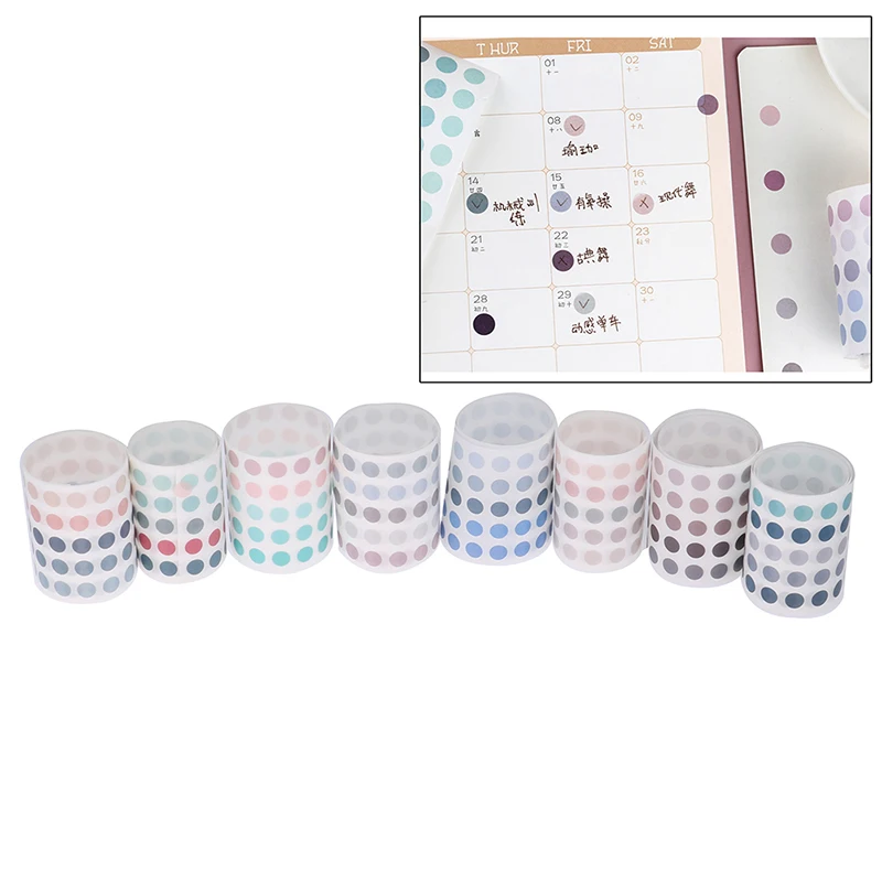 

1Pcs Decorative Adhesive Dot Masking Tape DIY Scrapbooking Sticker Stationery