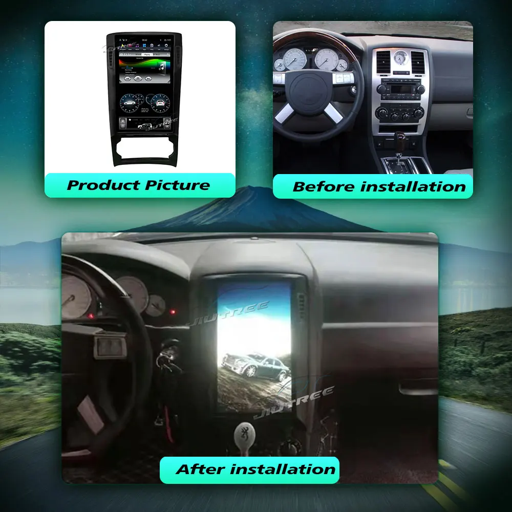 Автомагнитола на Android 128 ГБ для Chrysler 300C 2004 2010 |