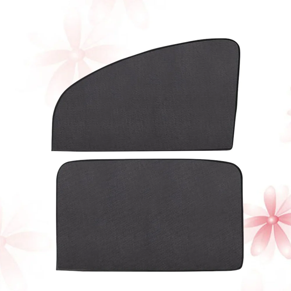 

2pcs Thickened Magnetic Car Sun Shade UV Protection Car Curtain Car Window Sunshade Side Window Mesh Sun Visor Summer Protection