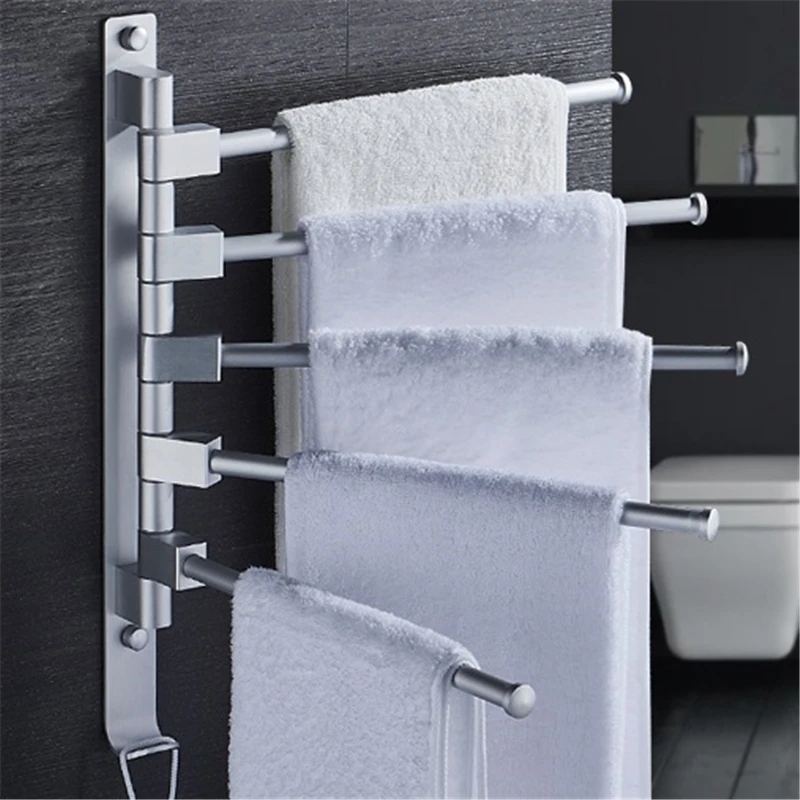 

Shower Badkamer Bagno Estanteria Lazienka Salle De Bain Accessories Rotatable Banheiro Towel Rack Bathroom Wall Shelf