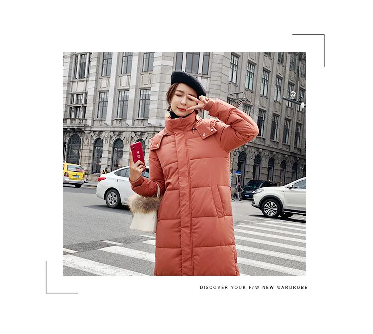 Hot sale Down parka Winter Korean version of mid-long East Gate bread and cotton-padded clothing anti-season coat 913