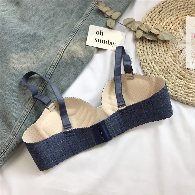 Модель 2020 года женский бюстгальтер в японском стиле на весну и лето с маленькой