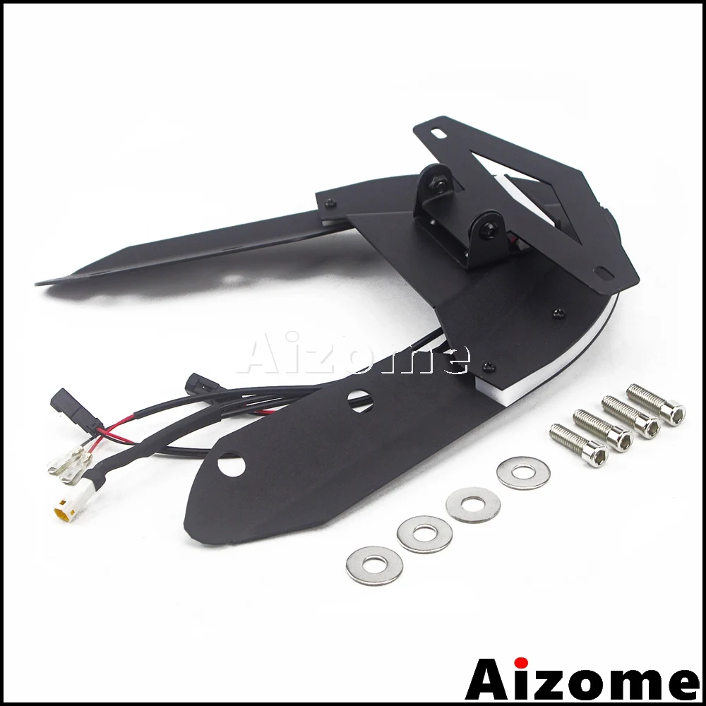 Cветодиодные задние фары мотоцикла номерные кронштейны для Ducati Monster 821- Tidy Fender Eliminator наборы
