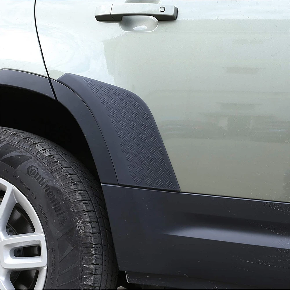 

ABS Black,Rearview Mirror,Front Rear Bumper,Car Body Side Scratch Protection Board,for Land Rover Defender 110 2020 Accessories