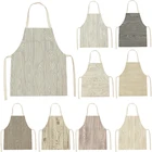 Фартук для детей, кухонный фартук для домашнего хозяйства, простой фартук для волос для взрослых, фартук 55-68 см, Кухонный Фартук с логотипом под заказ