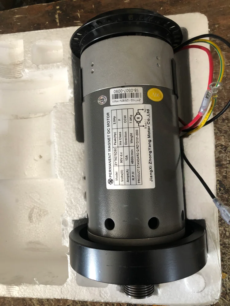 

Treadmill dc motor ZYT6075D0 2.0HP 90v 13A 4800RPM