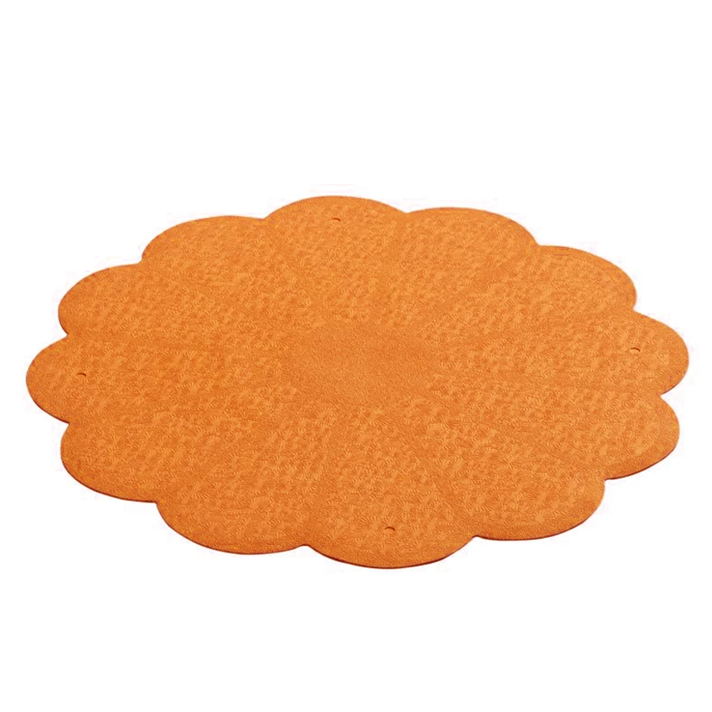 Нетоксичный Прочный Коврик для ванны в форме цветка противоскользящий матовый