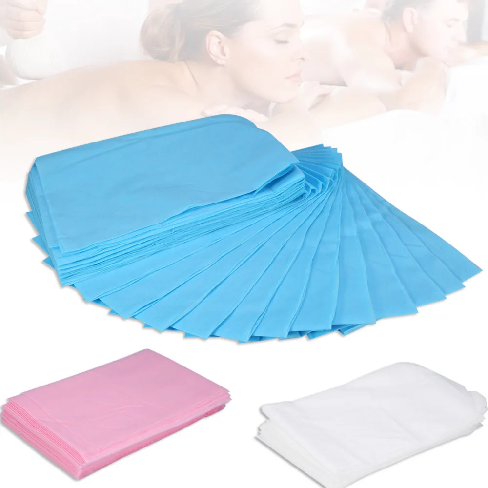 

10PCs/20PCs/50PCs 175 x 75cm Disposable SPA Massage Bedsheet Waterproof Bed Sheets Massage Beauty Salon Bed Table Cover Sheet