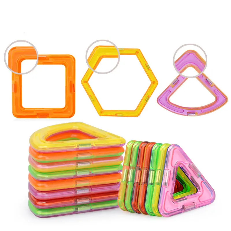 Mylitdear Big Size Magnetic Designer Construction Set Model &amp Building Toy Magnets Blocks Educational Toys For Children | Игрушки и