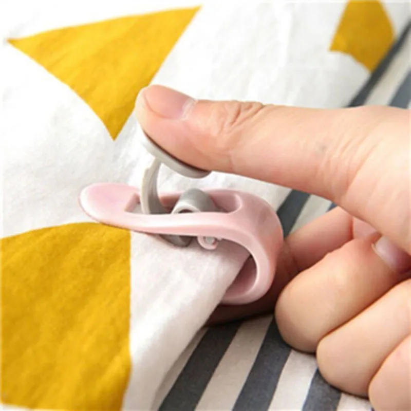 

Non-slip Duvet Quilt Clips 5Pcs/Set Quilt Blankets Fastener Clip Anti-run Buckle Sheet Fixer Quilt Cover Holder for Fixing Clips