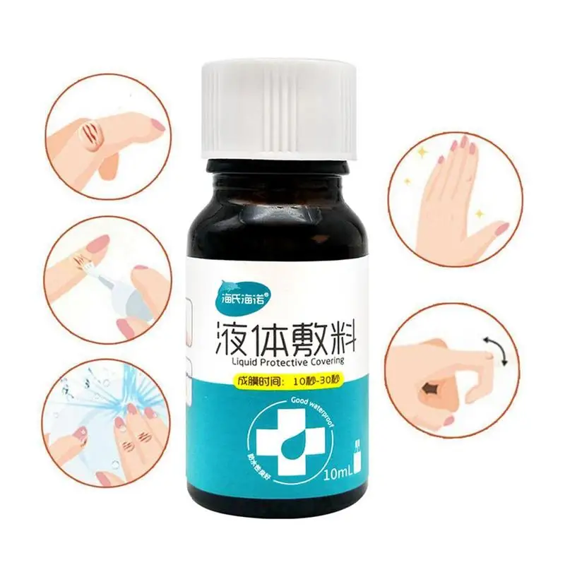 

10ml Liquid Band-aid Transparent Waterproof Outdoor Camping Adventure First Aid Kit Accessories