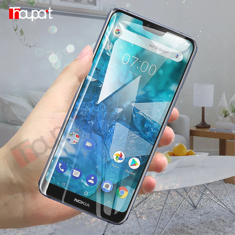 Закаленное стекло для Nokia 8.1 7 Nokia9 PureView защита экрана Nokia7 защитная пленка на 7.1 Plus 9