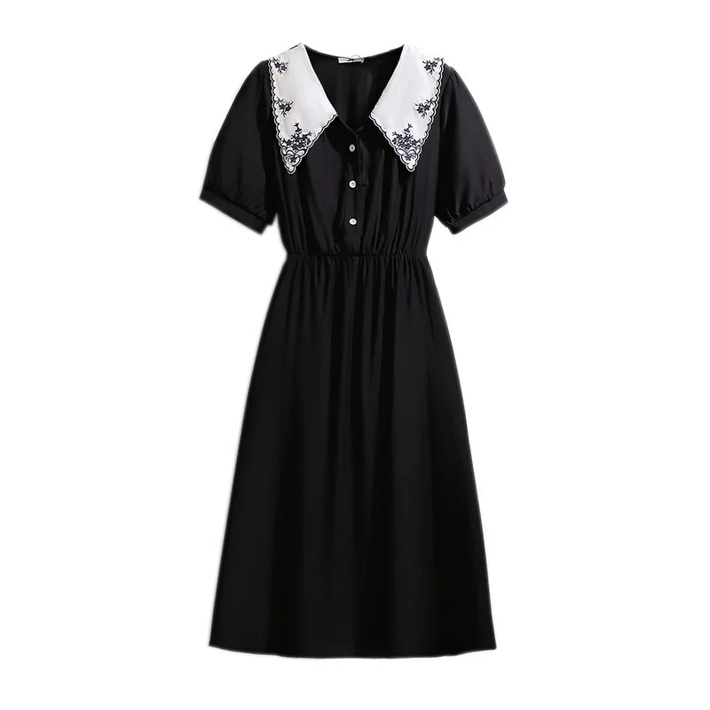 

Ukraine Hot Sale Zanzea Transfortegy Large Women's Dress 2020 Tuck In The Waist Show Thin Temperament Hepburn French Platycodon