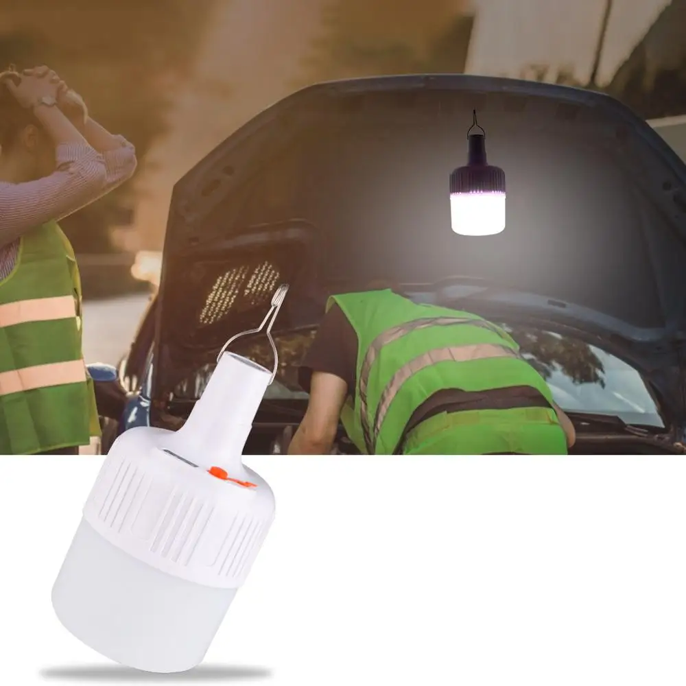 

LED Solar Light Outdoors Rechargeable Mobile Lighting Camping Emergency Night Market Light Solar Lamp Outdoor Night Fishing