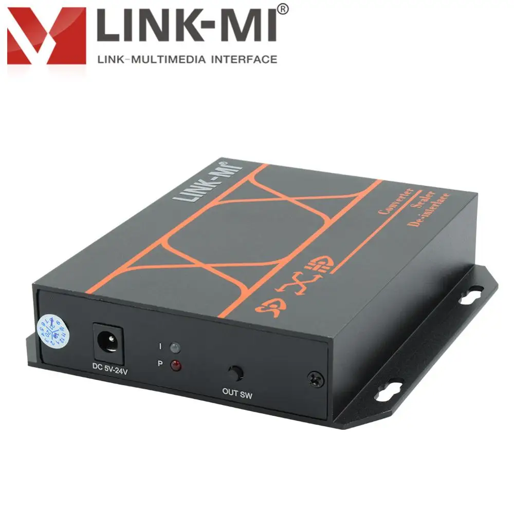 Фото LINK-MI ретранслятор hdmi-ahd с 1 циклическим выходом AHD до 1000 м, поддержка 1080p @ 30 Гц/1080p @ 25 Гц CEC AHD видео конвертер №4