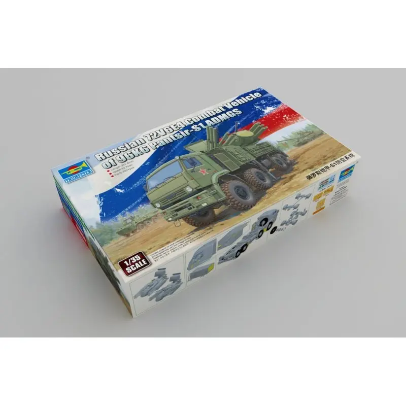 Боевая машина Trumpeter 01060 1/35 русский 72 v6e4 96K6 Pantsir S1 набор моделей ADMGS Scale|Наборы для