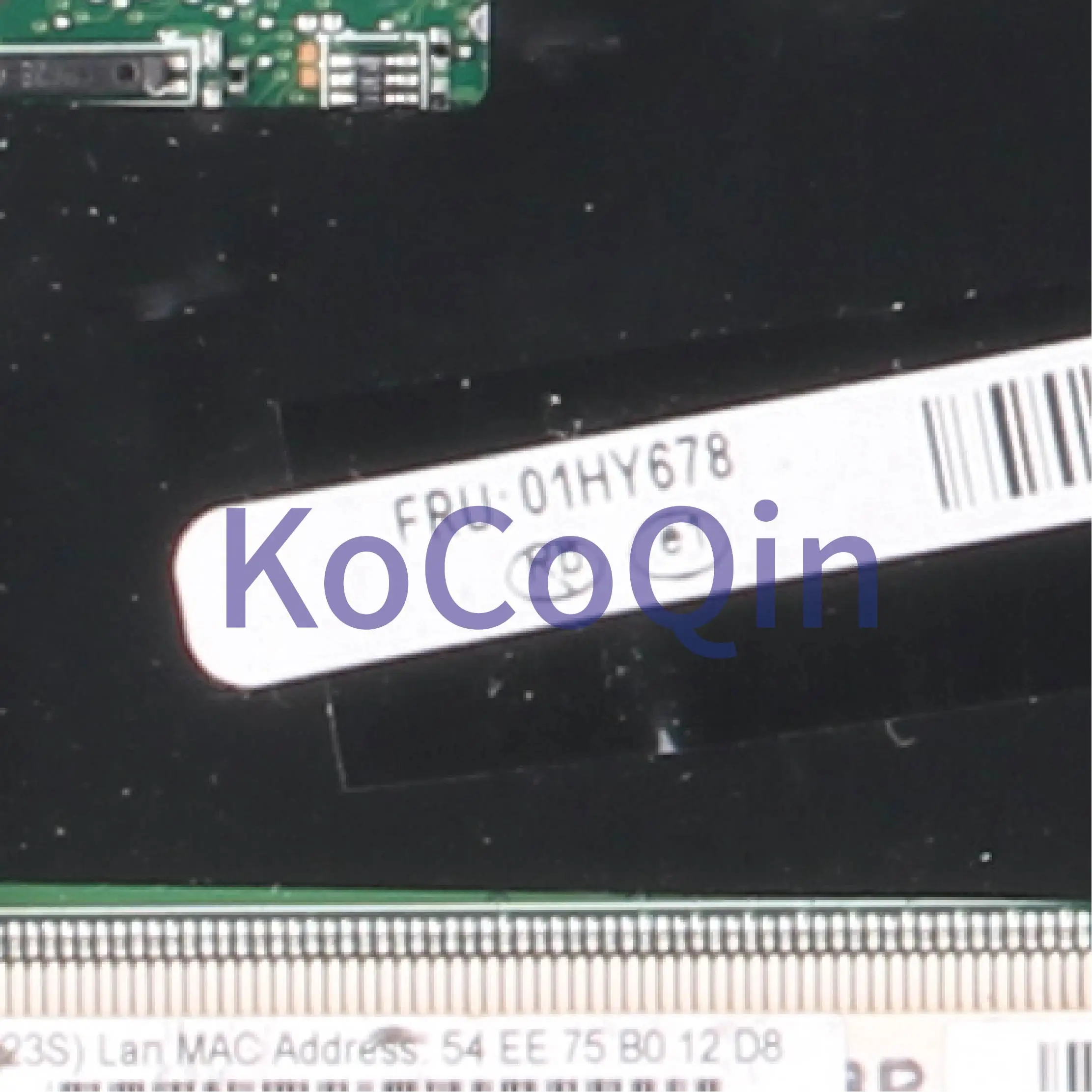 KoCoQin Laptop motherboard For LENOVO Thinkpad P40 YOGA 460 Core SR2F1 i7-6600U Mainboard 01HY678 14283-2 N15M-Q3-S-A2 | Компьютеры и