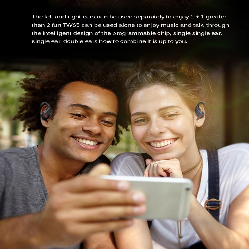 TWS-наушники Q62 Спортивные Bluetooth 5 0 Беспроводные стереонаушники гарнитура с