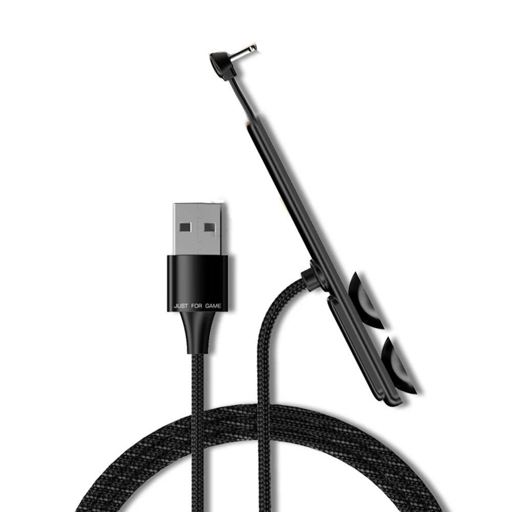 Быстрая зарядка для мобильных игр, кабель Micro USB/Tpye C/Lightning для iPhone, Android, зарядное устройство, синхронизация данных с 2 присосками