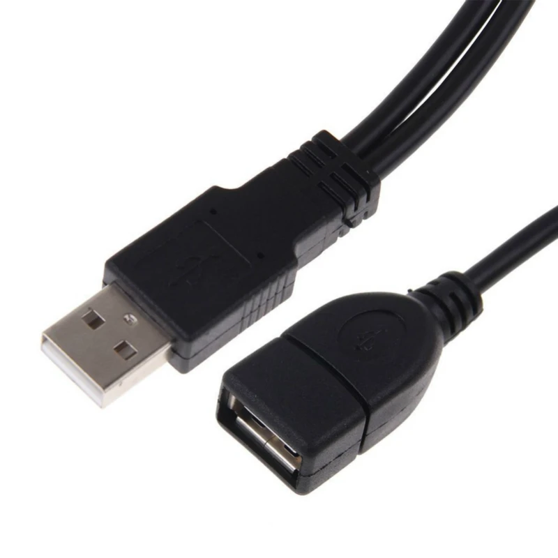 USB 2 0 кабель-удлинитель для передачи данных преобразователь штекер-гнездо два