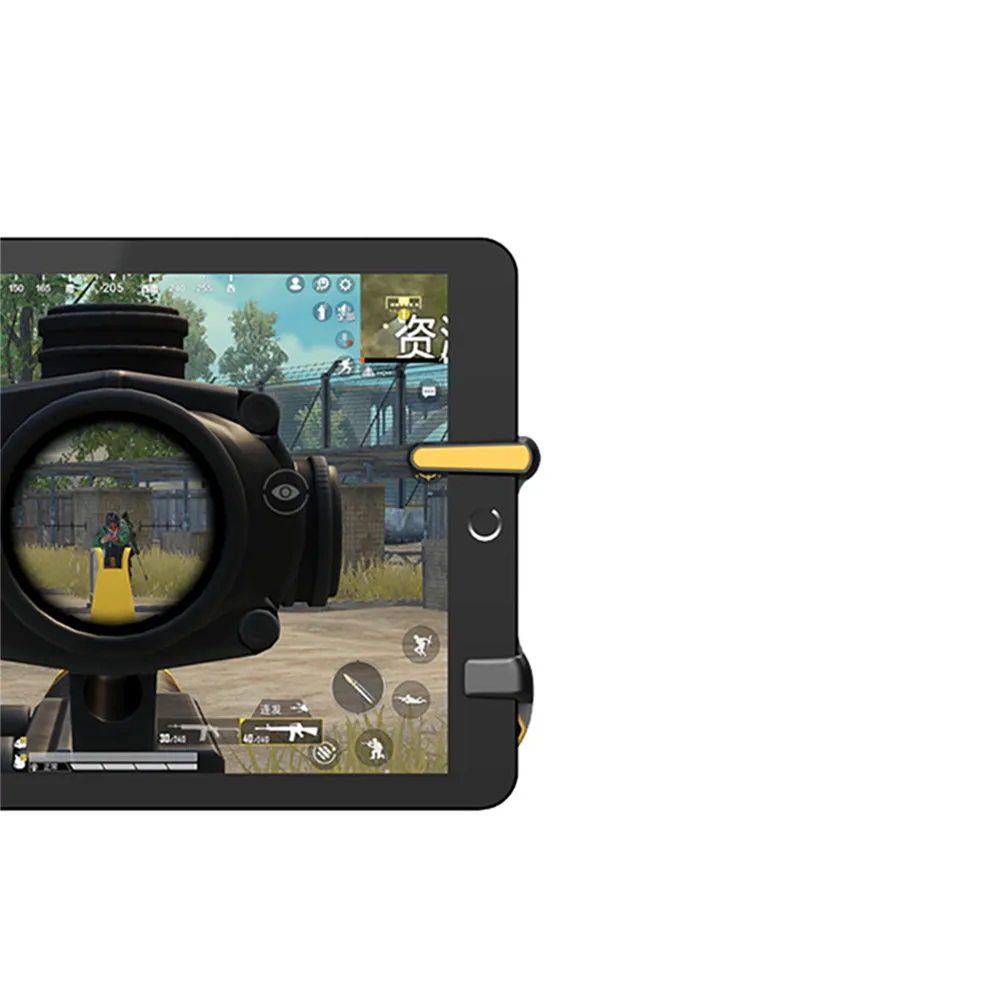 1pair tablet trigger controller l1r1 fire aim button combo shooting gamepad joystick for pubg tablet game accessories free global shipping