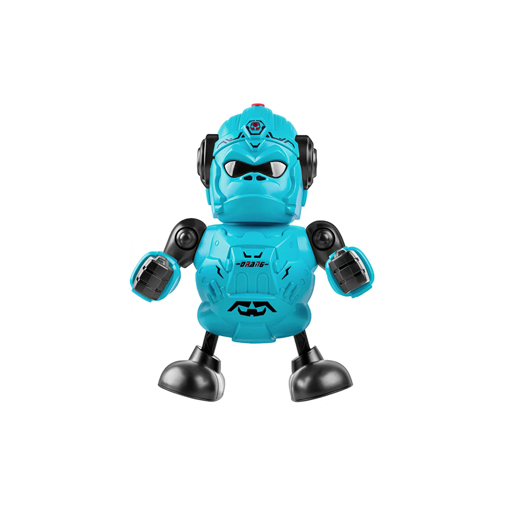 

Children Dancing Spray Creative Rotating Music Luminous Dazzling Doll Electric Toy King Kong Robot Swing Arm Simulated Walking