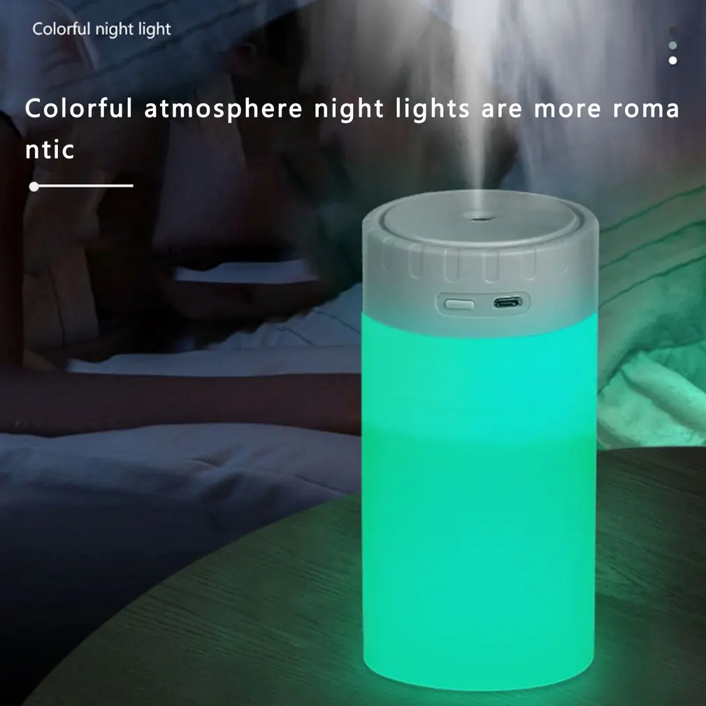 

400ML Atmosphere Light Aromatherapy Humidifier Home Plug-in Desktop Smart Large Capacity Aromatherapy Humidifier