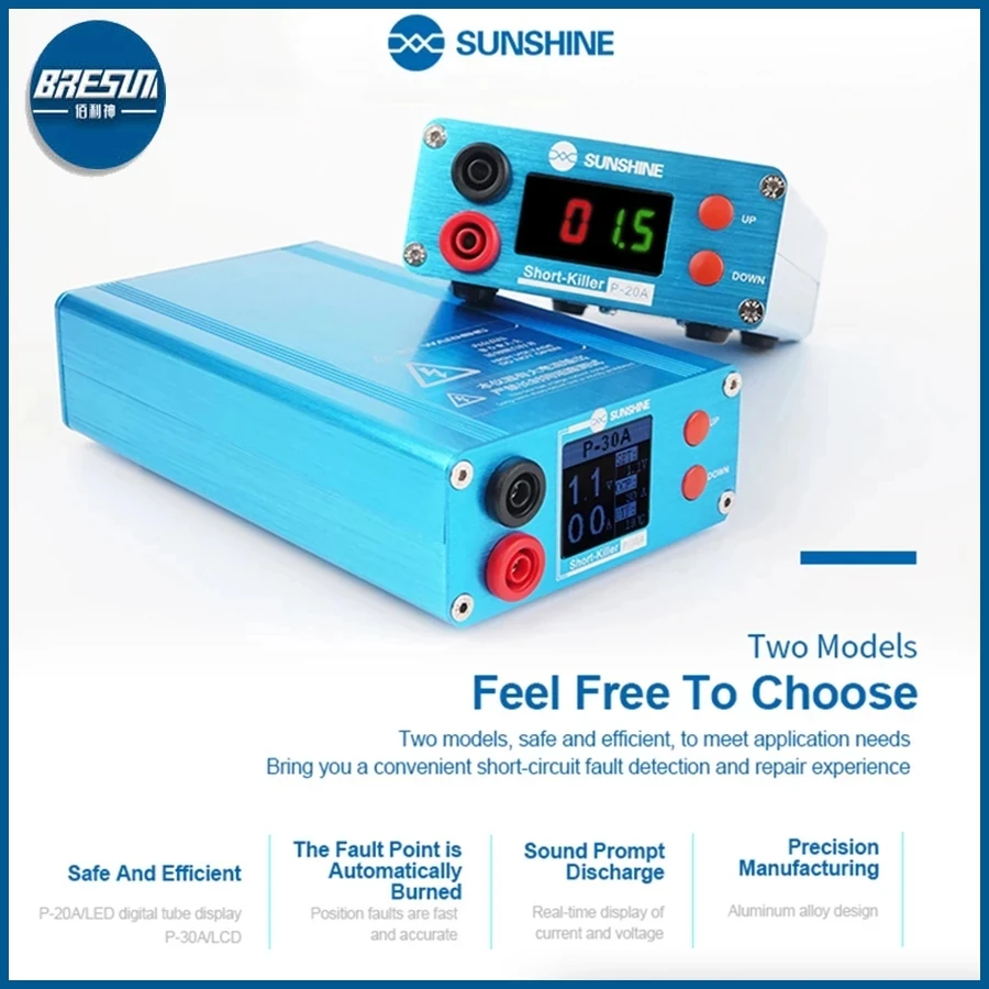 

SUNSHINE P-30A устройство для быстрого устранения коротких замыканий на материнской плате, шорты для компьютера, инструмент для обнаружения коро...