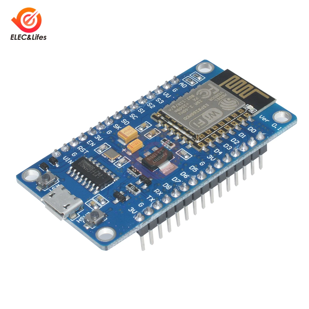 Для Arduino NodeMCU V3 ESP8266 ESP-12E wifi макетная плата синий CH340 CH340G Lua wifi Интернет вещей moudle