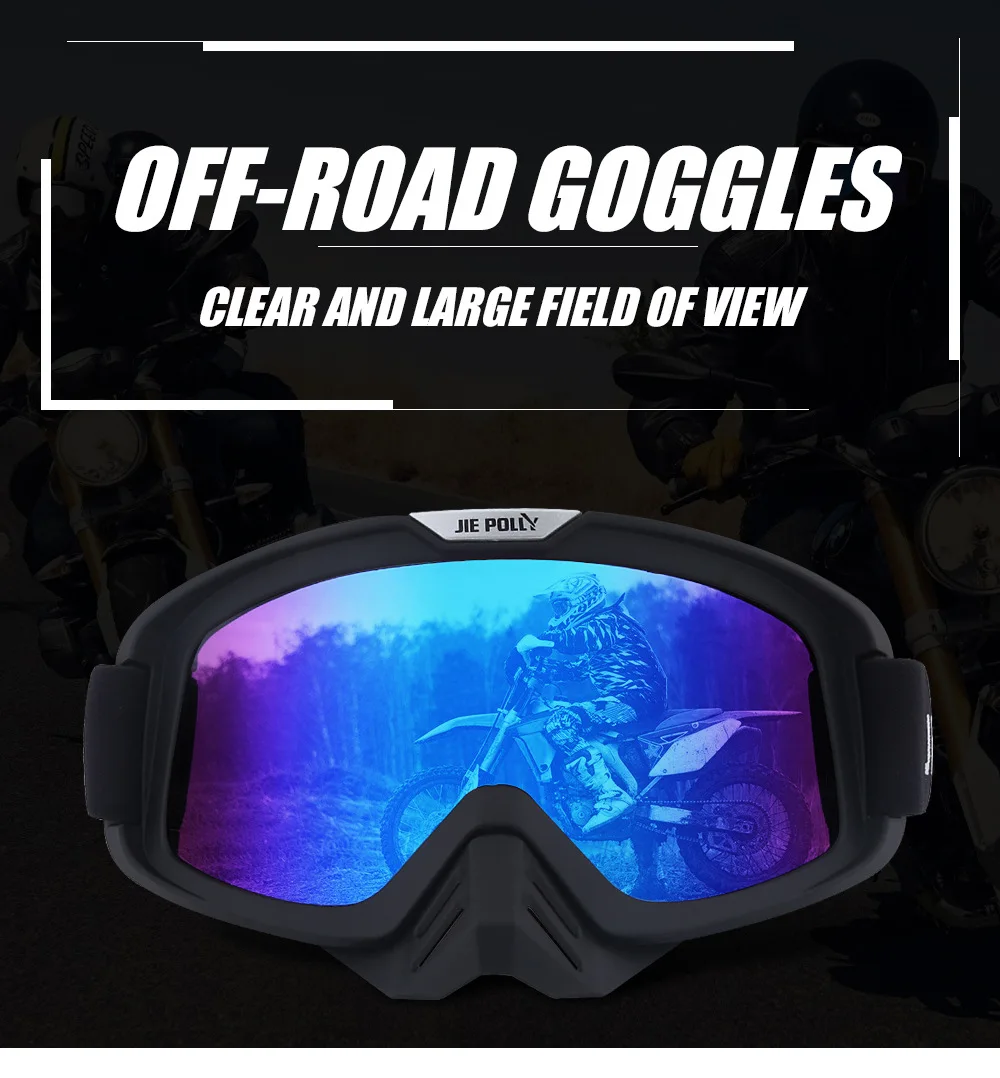 Motocross Goggles Glasses Off-Road ATV Dirt Bike MX Downhill DH Goggles Ski Glasses Motorcycle Goggles Racing Eyewear