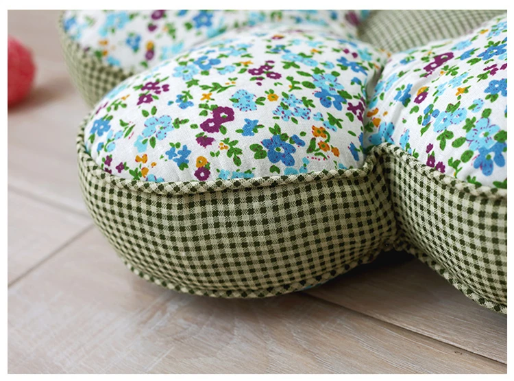 Креативные объемные подушки на сиденье с цветами толстый коврик для сиденья