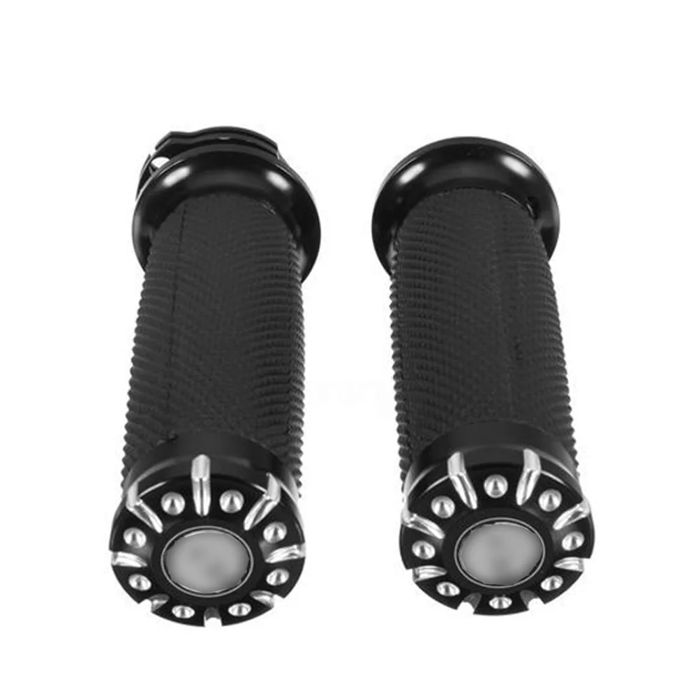 Мягкие алюминиевые и резиновые ручки 1 дюйм (25 мм) для рукоятки Touring Sportster XL883 Dyna