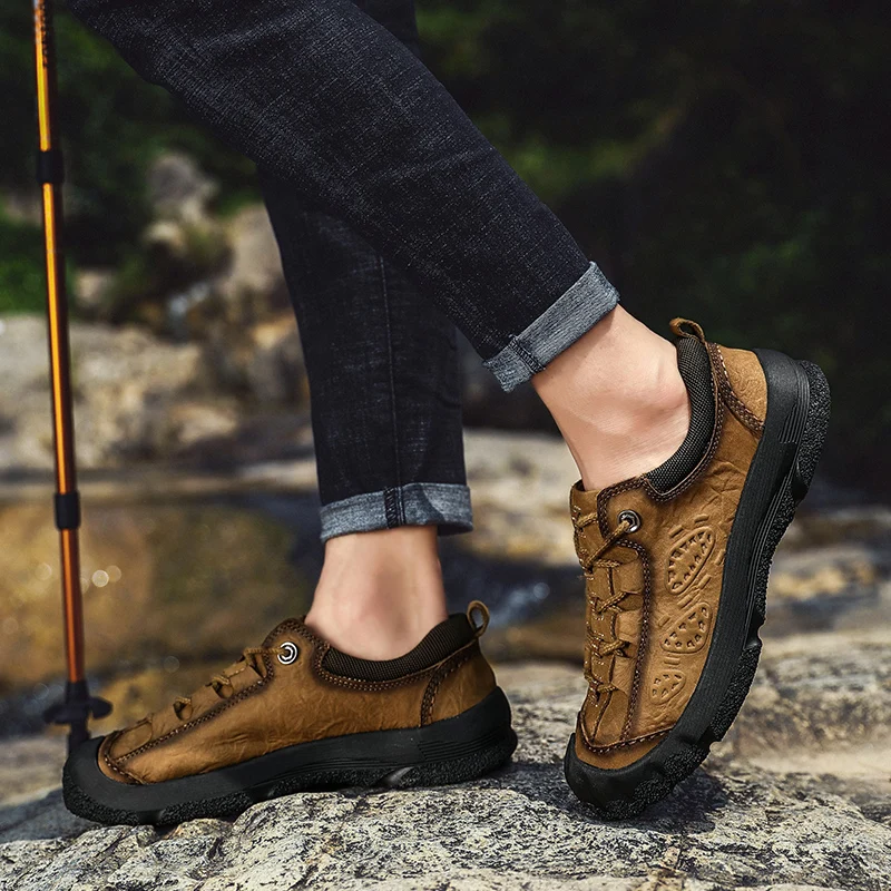 

Big size 38-46 Outdoor comfortable Casual Shoes mens Fashion Genuine Leather Soft Driving Shoes Loafers Flats Big size 38-46 w5