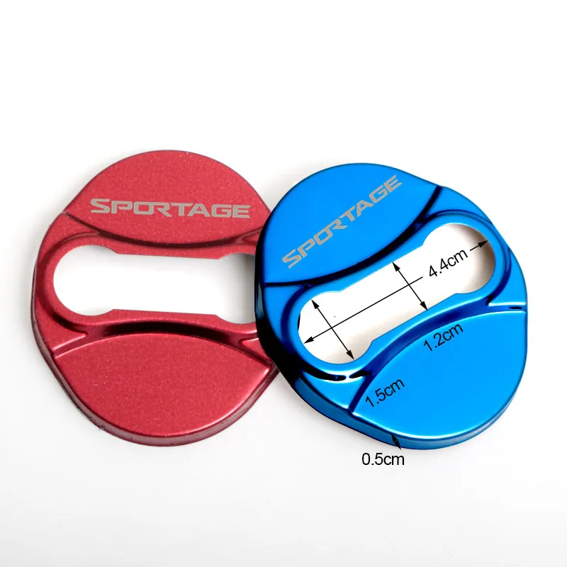 Car Styling Door Lock Protection Stainless Steel Cover For KIA sportage ceed kia sorento Accessories 2017 2018 | Автомобили и