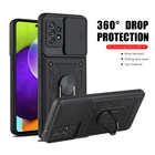 Защитный чехол для Samsung a52 a72 a32 a22 a12 a51 a71 a42  M52 s21 ultra s 20 plus note20 ultra с магнитным кольцом