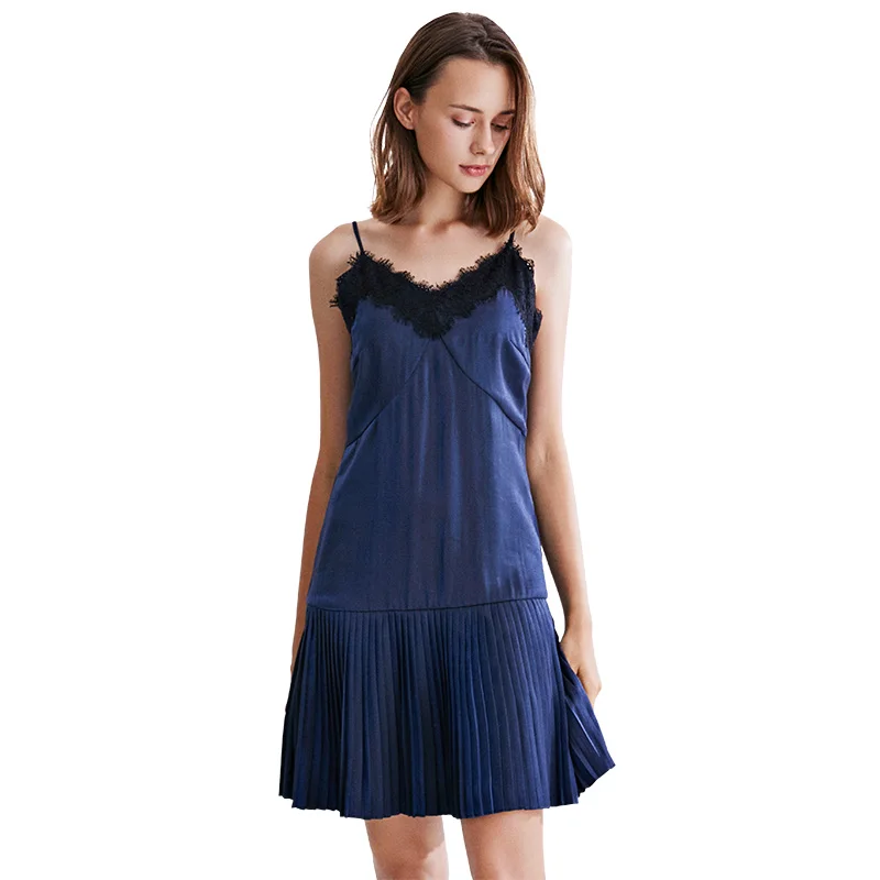 

POKWAI women sexy dress summer casual fashion knee length dresses
