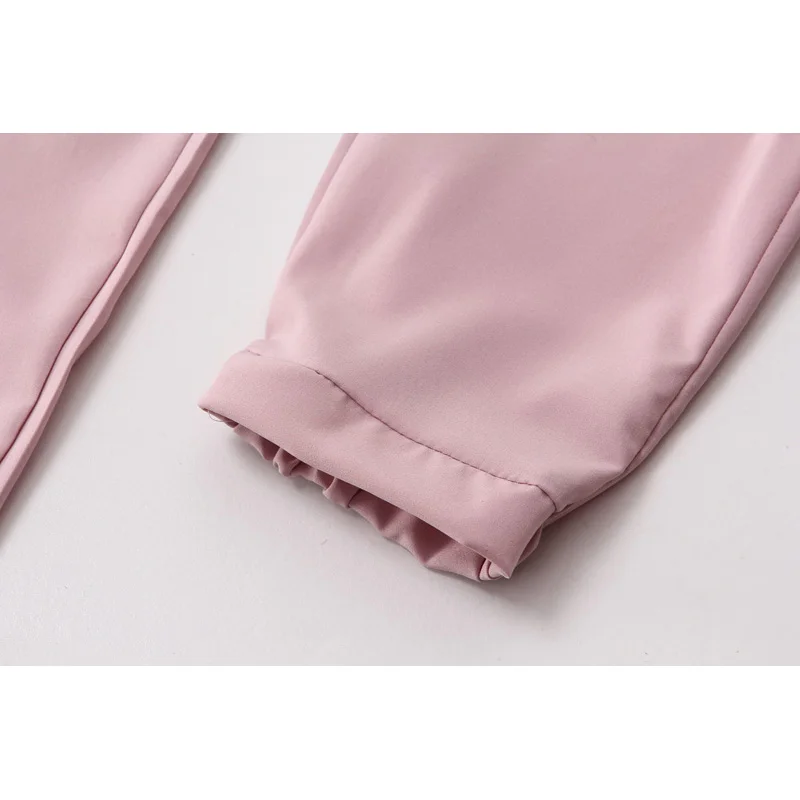 

Spring 2021 women's trousers, harem pants, seven-color elastic waist women's trousers, lace-up casual women's pants, new product