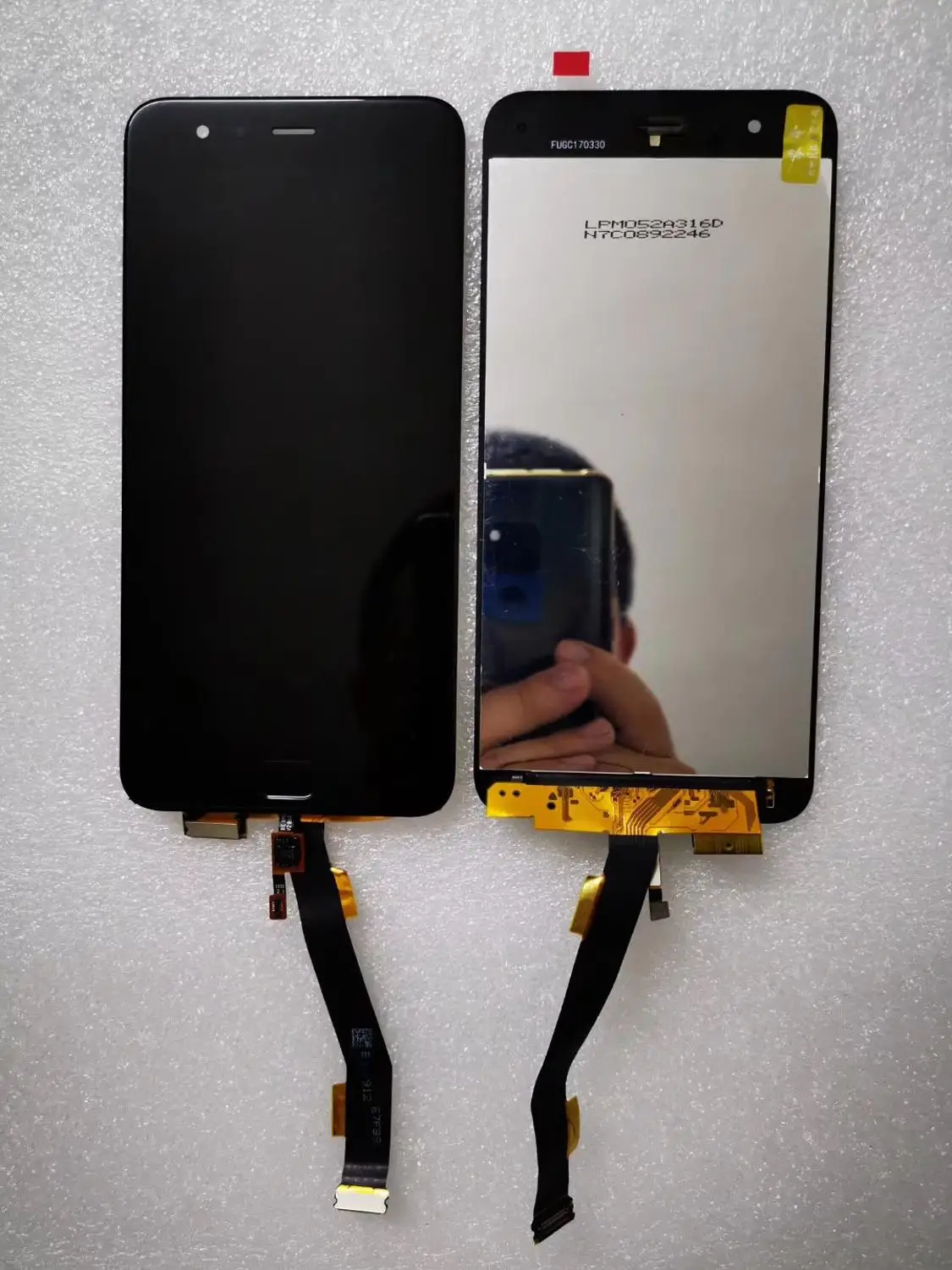Оригинальный ЖК дисплей для Xiaomi Mi6 сенсорная панель 10 точек касания сканер
